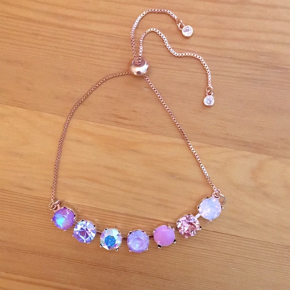 Jewelry - Shades of Purple + Pink Ombré Bracelet